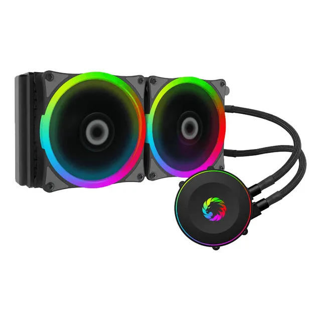 COOLER CPU WATERCOOLER GAMEMAX ICEBERG 240 RAINBOW 180W C