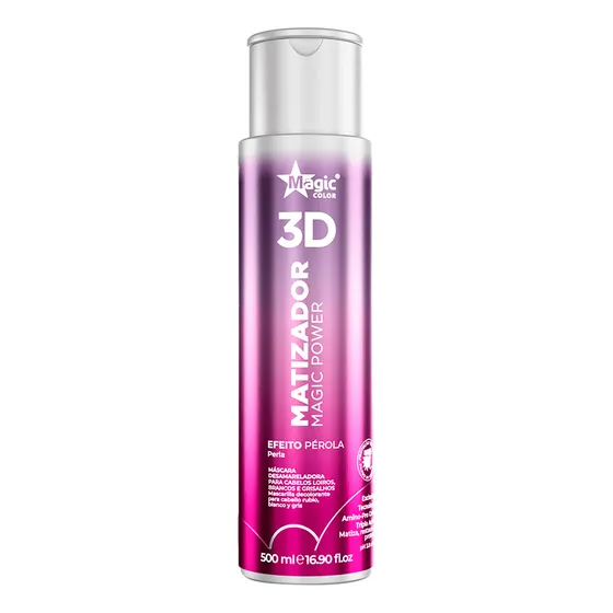 Matizador Magic Profissional Magic color Magic power tom perola 500Vol. para cabelo