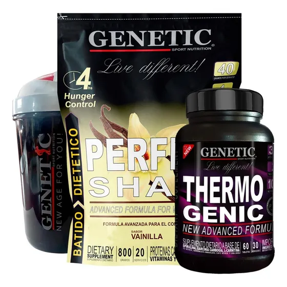Batido Perfect Shake + Quemador Grasas Abdominal Thermogenic