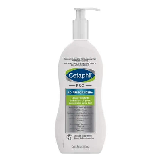 Kit 2 Cetaphil Restoraderm Pro Ad Control Loção Hidr 295ml 