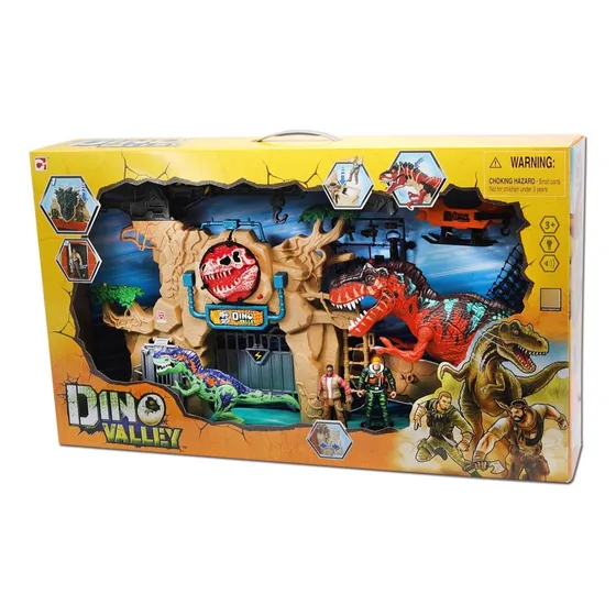 Set Dino Valley Gate Breakout Playset