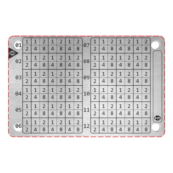 Cold Wallet Carteira Metal Palavra-chave Cripto Bitcoin