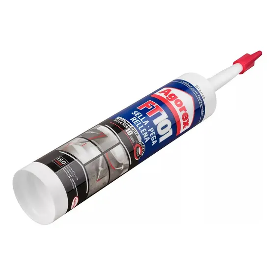Sellador Acrilico Agorex Ft 101 Pintable Blanco 300 Ml