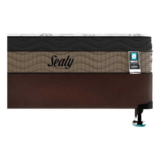 Colchón Individual Sealy Lutz Ortopédico + Box
