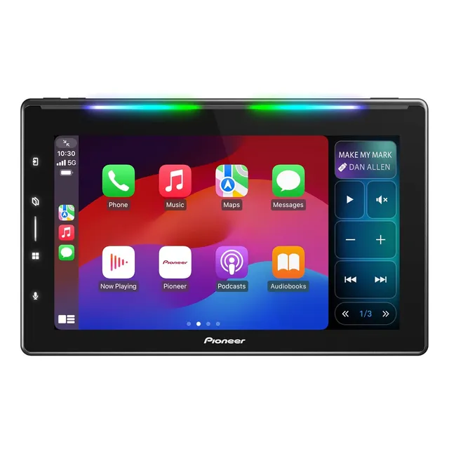 Pantalla Pioneer 10 PuLG Dmh-wt6000nex Carplay Android Wifi Color Negro