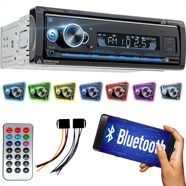 Radio Para Carro Automotivo Bluetooth Potente Melhor Q Pione