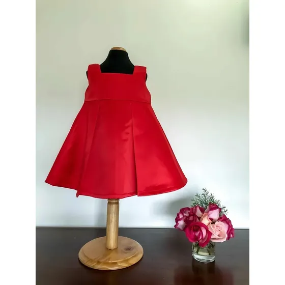 Vestido Afthonía Largo (rojo)