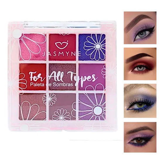 Paleta De Sombras For All Types - Jasmyne