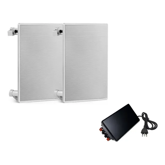 Kit Som Ambiente Jbl Bluetooth Arandela Slim Jbl 6co3q+ 280w