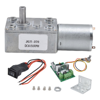 Mini Motor Elétrico De 6v Geared Dc Turbo Worm Com Redução D Mini Motor Elétrico De 6v Geared Dc Turbo Worm Com Redução D