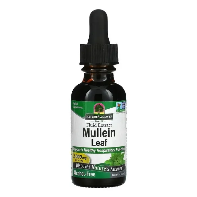 Nature's Answer Mullein Leaf Gordolobo Extracto 30ml