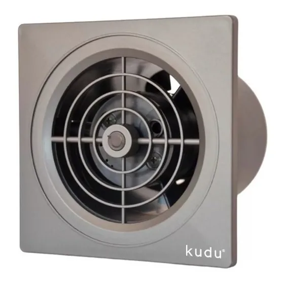 Extractor Aire Baño Grafito (150mm/6 Pul) Para Cocina