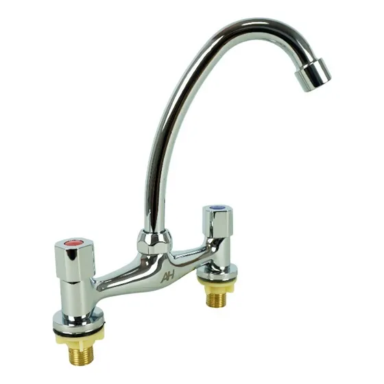 Griferia Doble Comando Ah Home Para Cocina Mesada Baño Ah16