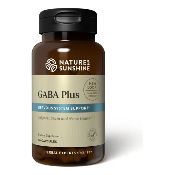 Suplemento Nature's Sunshine Gaba Plus 60 Cápsulas