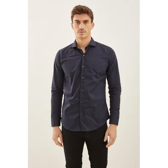 Camisa Basic Night Hombre Airborn