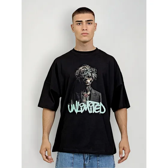 Remera Oversized Charlie & Thomy Mod. Unlimited Algodón