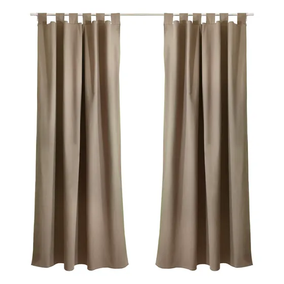 Cortina De Ambiente Rústica Estilo Blackout 2m X 1,40m