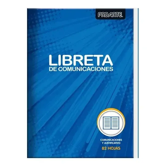 Libreta De Comunicaciones Genérica - Proarte | Cuotas sin interés