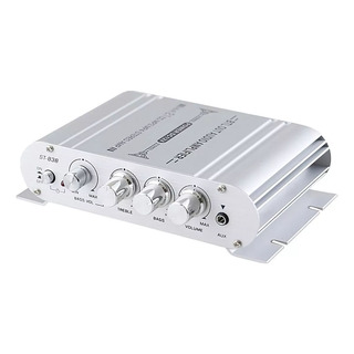 Amplificador Para Auto Moto Conexion Rca V/colores 800w Amplificador Para Auto Moto Conexion Rca V/colores 800w