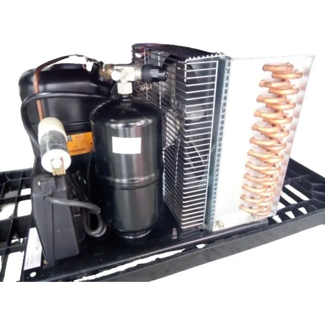 Unidad Condensadora  1 Hp 220v R-12 Monofásica Compresor Acc
