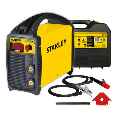 Soldadora Inverter Stanley Sirio 210 Italiana 190 Amp Con Kit Electrodo Y Escuadra Soldadora Inverter Stanley Sirio 210 Italiana 190 Amp Con Kit Electrodo Y Escuadra