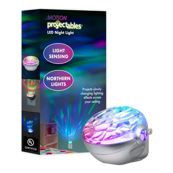 Luz Nocturna Proyector Led Efectos Aurora Borealis Multicolo