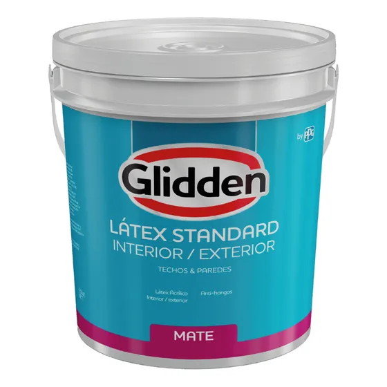 Glidden Látex Standard Int/ext Techos Y Paredes 18 Lts