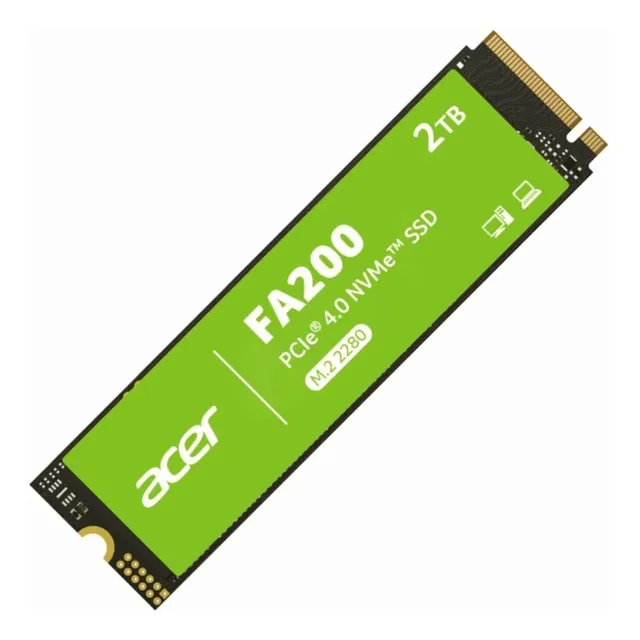 Acer Fa200 M.2 2280 Ssd 2tb: Pcie 4.0 Nvme Gen4x4 Con Hmb Y