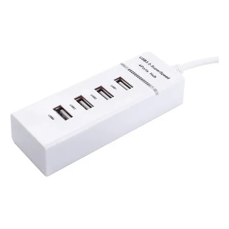 Hub Multi Usb 3.0 Duplicador Adaptador 4 Puertos Pc Notebook