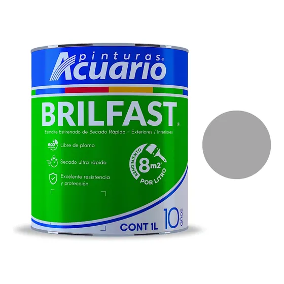 Brilfast E S M A L T E Alquidalico Secado Rápido 1 Lt