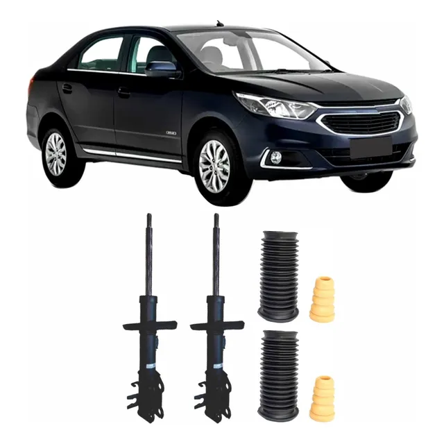 Par Amortecedor Dianteiro Cobalt 2012 2013 2014 Kayaba + Kit