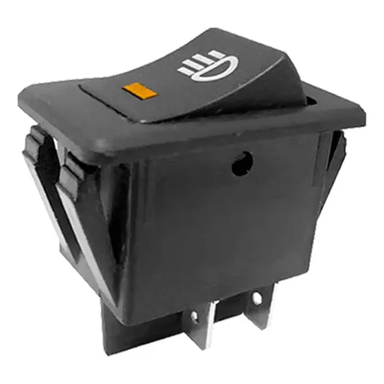 Switch De Luz 12v 35a Ambar Asw-17d Am Pack X 12 Und.