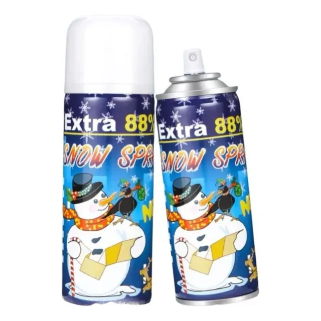 Espuma De Cotillón En Spray 250ml Pack 6