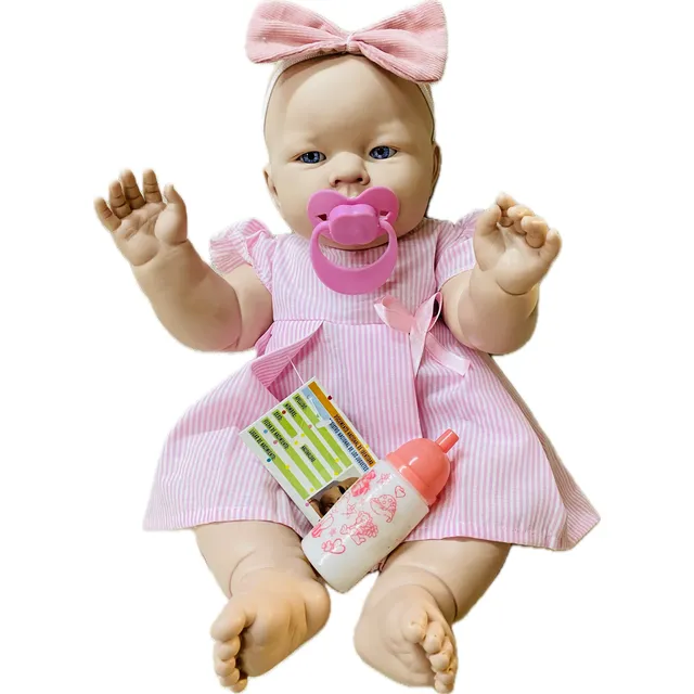 Bebote Bebe Real Con Ropa Y Chupete 50cm
