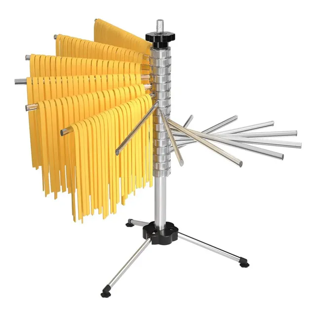 Escurridor De Pasta Con 16 Varillas De Plástico Transparente