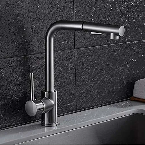 Grifo Fregadero Cocina Para Bar Granja Extraible Grua 2