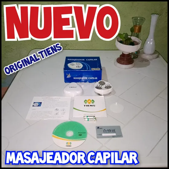Masajeador Capilar Nuevo Original De Tiens