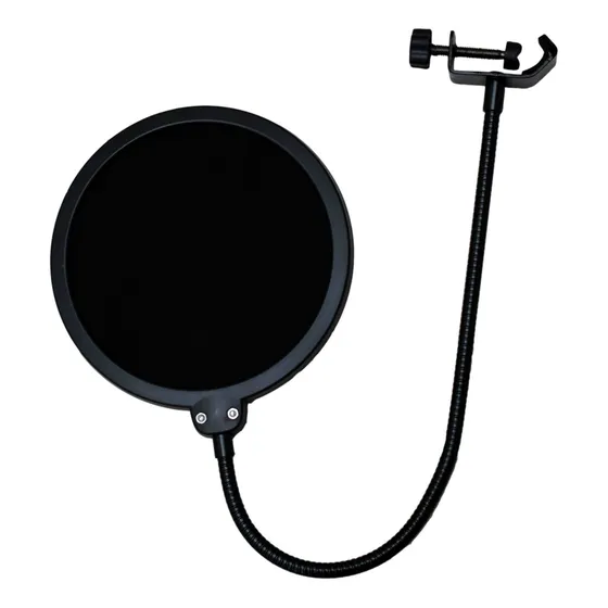 Pop Filter P/ Microfone Smart. Ajusta Em Qualquer Pedestal