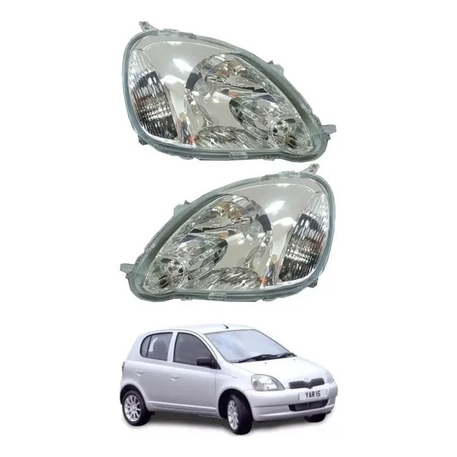 Faro Delantero Toyota Yaris 1999 2000 2001 2002 2003 2004 05