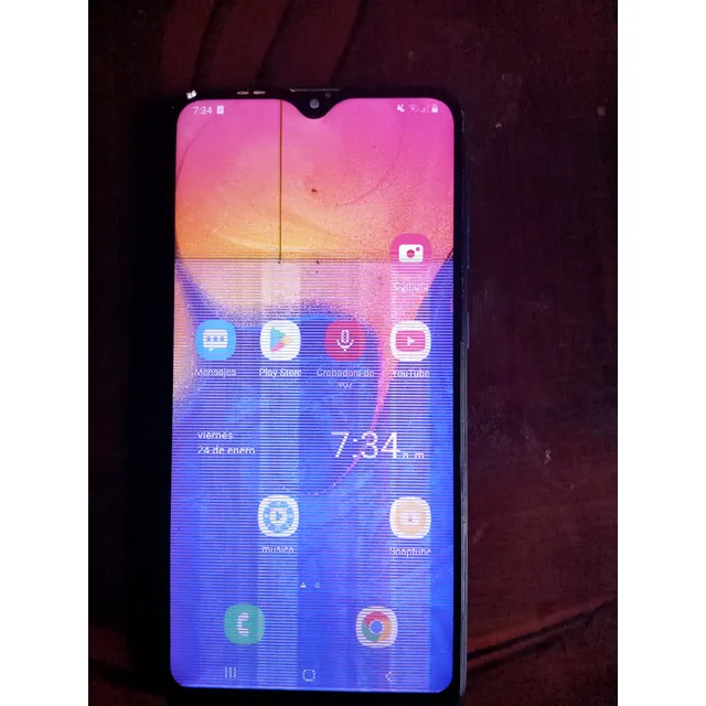 Samsung Galaxy A10 Piezas Azul