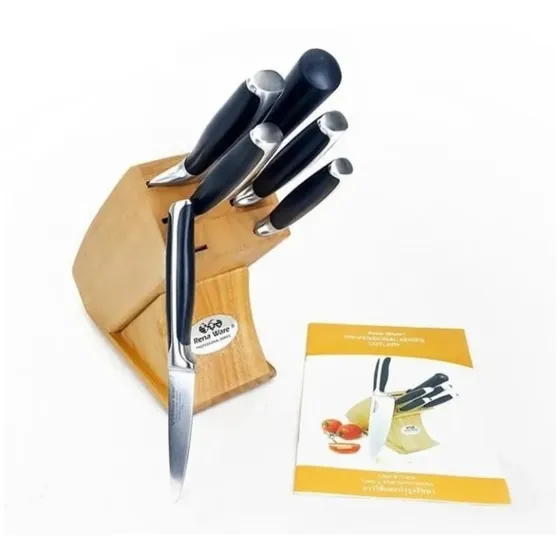 Juego D Cuchillos Rena Ware Serie Profesional 7 Pzas Oferta!