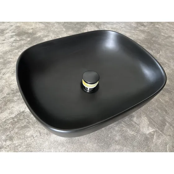 Bacha De Baño Aqualia Negro Mate