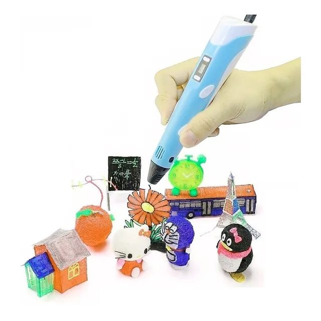 Lapiz 3d Impresora 3d +12 Filamentos+base+entrega Inmediata