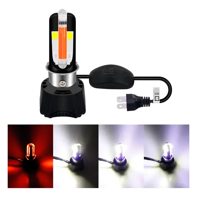 Bombillo Led H4 Moto Corriente Alterna Y Directa 6000lm 