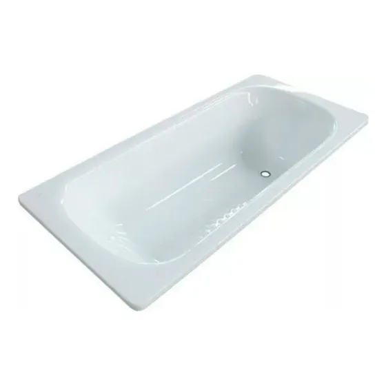 Bañera Sacha Roca 120 X 70 Cm Con Antideslizante Enlozada