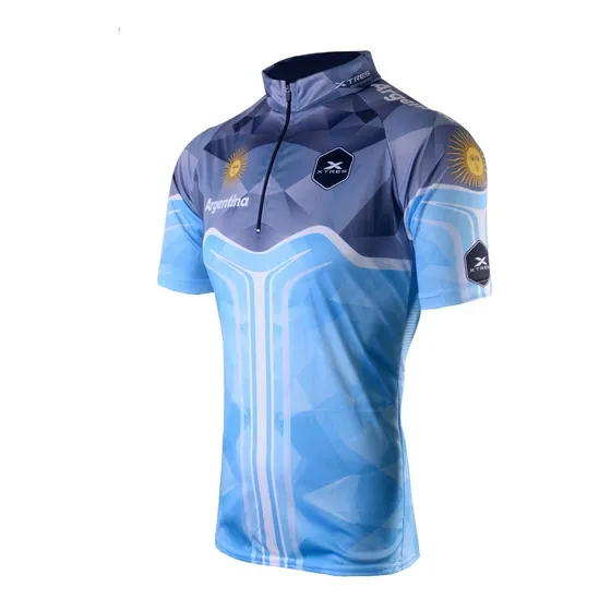 Remera Ciclismo Ciclista Manga Corta Hombre Yersey Bolsillos