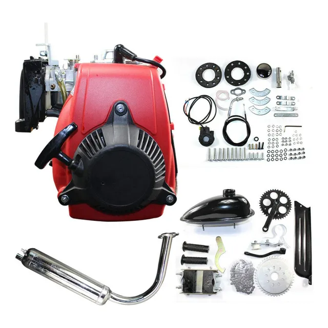49cc 4-stroke Ga Gasolina Motorizado Bicicleta Diy Motor Kit