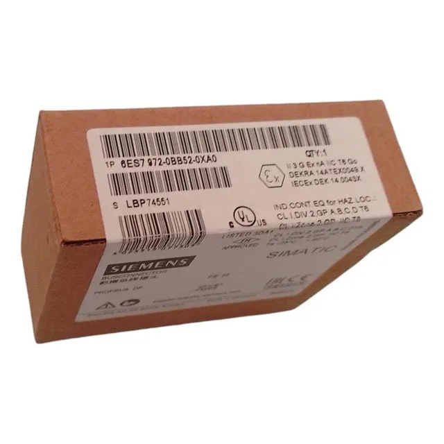 Siemens 6es7972-0bb52-0xa0 Simatic  Simatic Dp, Conector De