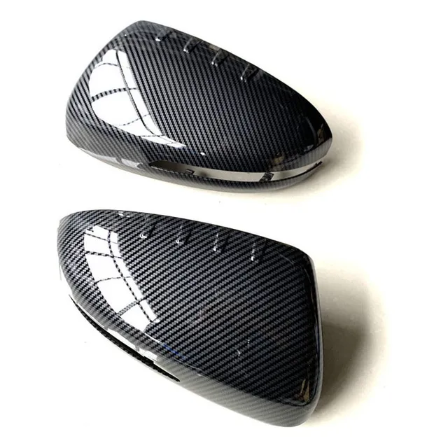 Chouj Carcasa De Espejo Con Patrón Fibra Carbono Para Kia