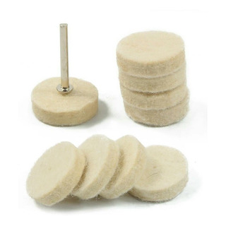 20x Feltro De Polimento Para Micro Retifica Dremel -1 Haste 20x Feltro De Polimento Para Micro Retifica Dremel -1 Haste